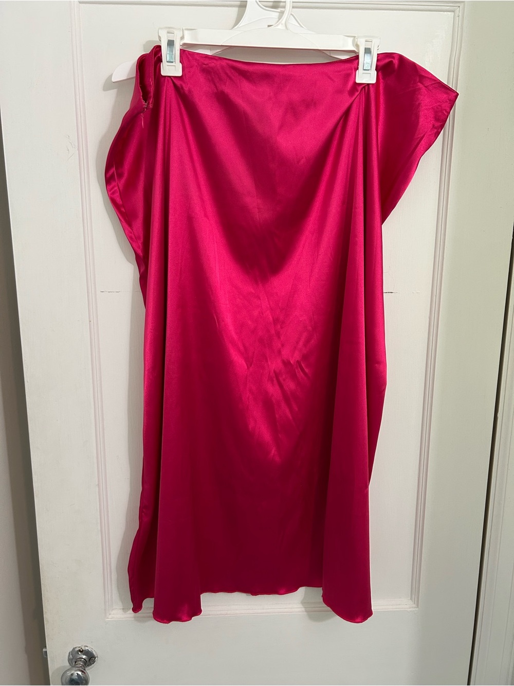 NWOT Shein Satin Midi Skirt